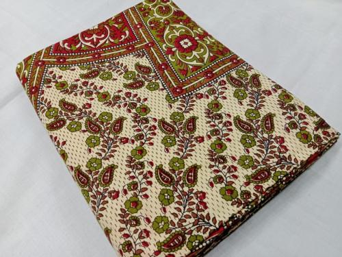 BEDSHEET JAIPUR PRINTED 90X108 2 PILLOW COVER